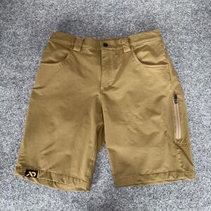 First Lite Corrugate Mens Cargo Short Large Khaki Outdoor Hiking Hunting Utility